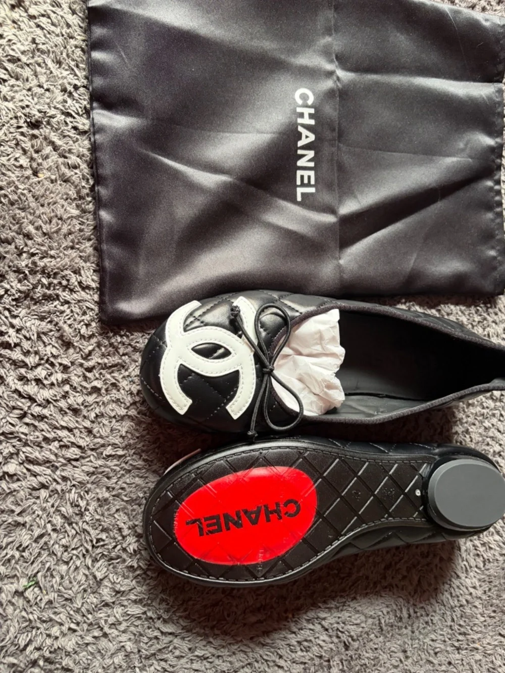 Chanel ballet flatz